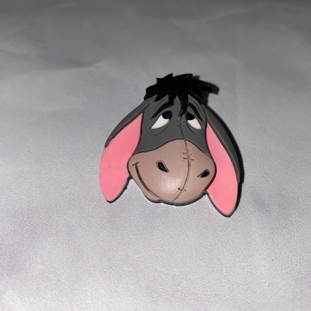 Vintage 2000 Disney Rubber Pin Eeyore Head Winnie The Pooh